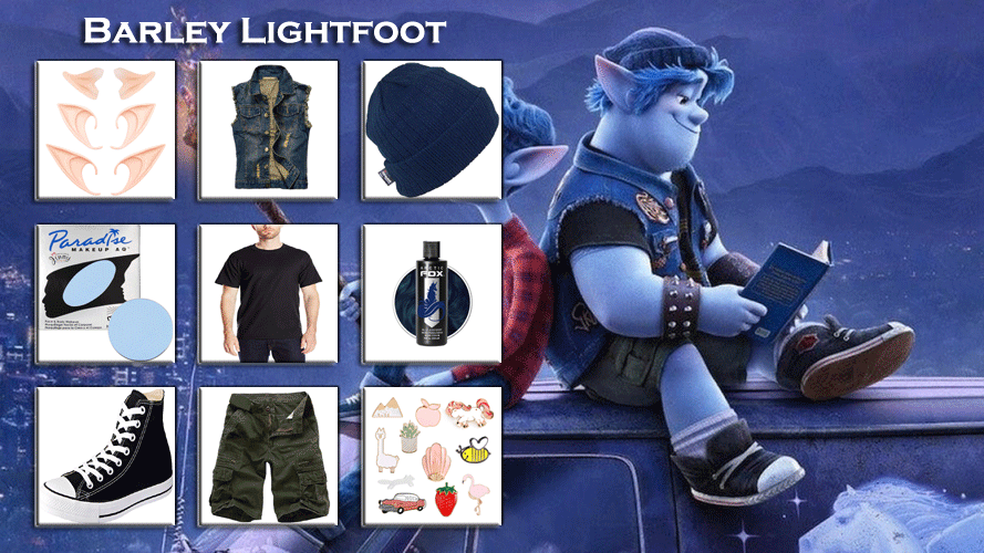 Barley Lightfoot Costume From Disney Onward