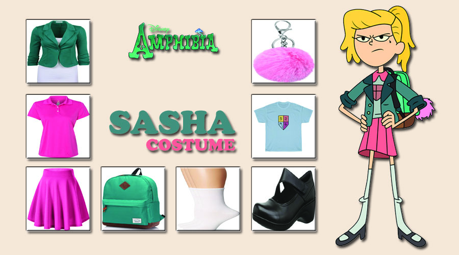 HAVE YOUR OWN SASHA COSTUME FROM AMPHIBIA