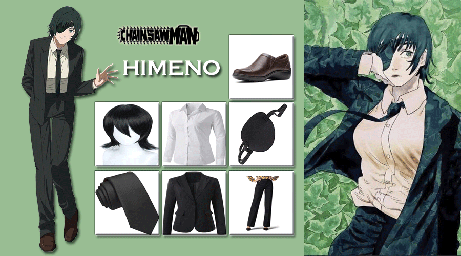 Himeno from Chainsaw Man Costume, Carbon Costume