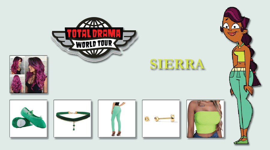 Sierra from Total Drama World Tour Costume, Carbon Costume