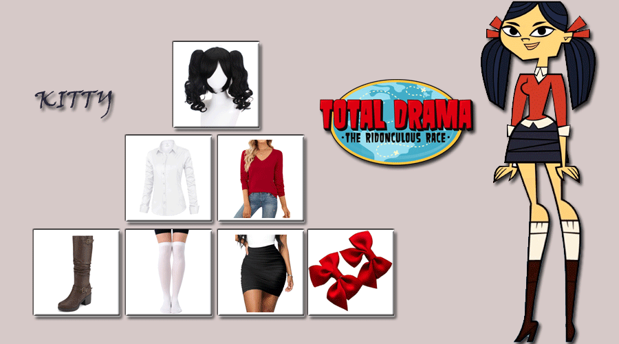 Kitty from Total Drama Presents: The Ridonculous Race Costume, Carbon  Costume