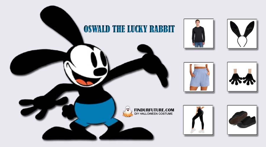 OSWALD THE LUCKY RABBIT COSTUME